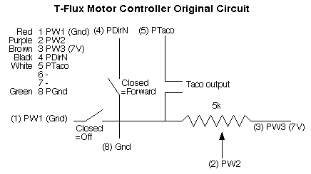 T-Flux Original Controller Circuit